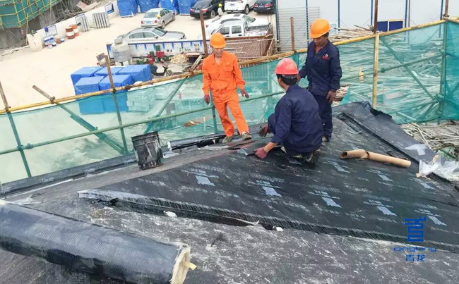 卡納湖谷屋面防水采用青龍復(fù)合防水系統(tǒng) 防水材料