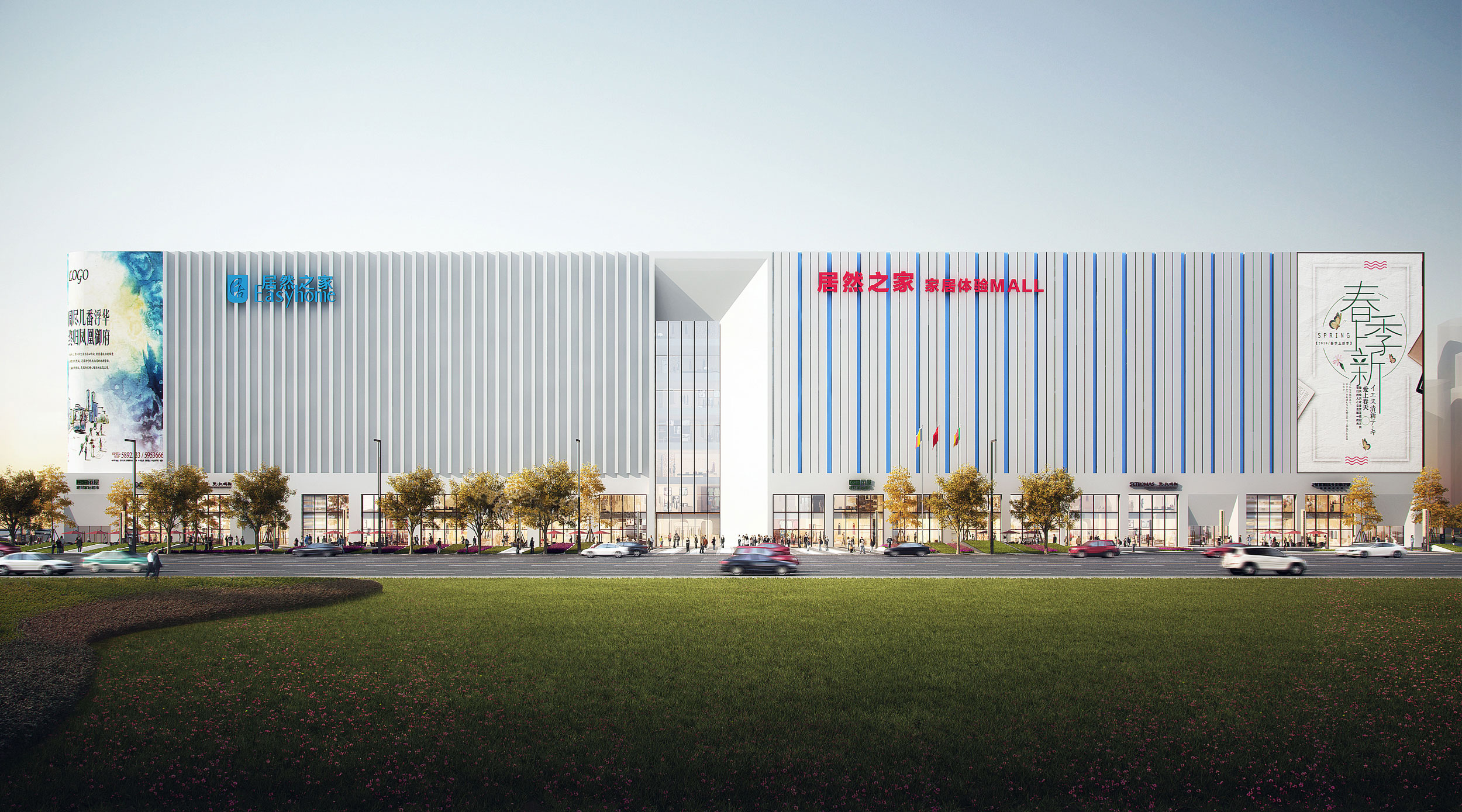 青龍中標(biāo)居然之家GRC項(xiàng)目 建筑GRC