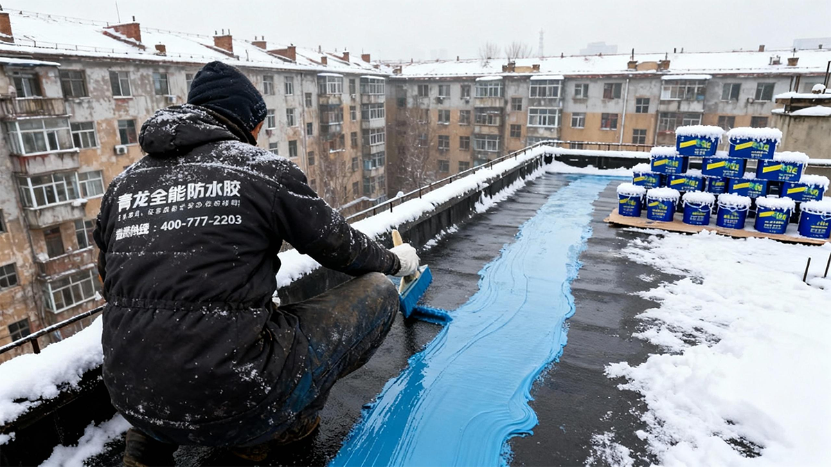 揭秘-40℃超耐低溫的防水涂料：嚴(yán)寒地區(qū)的建筑守護(hù)神